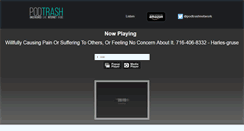 Desktop Screenshot of podtrash.com